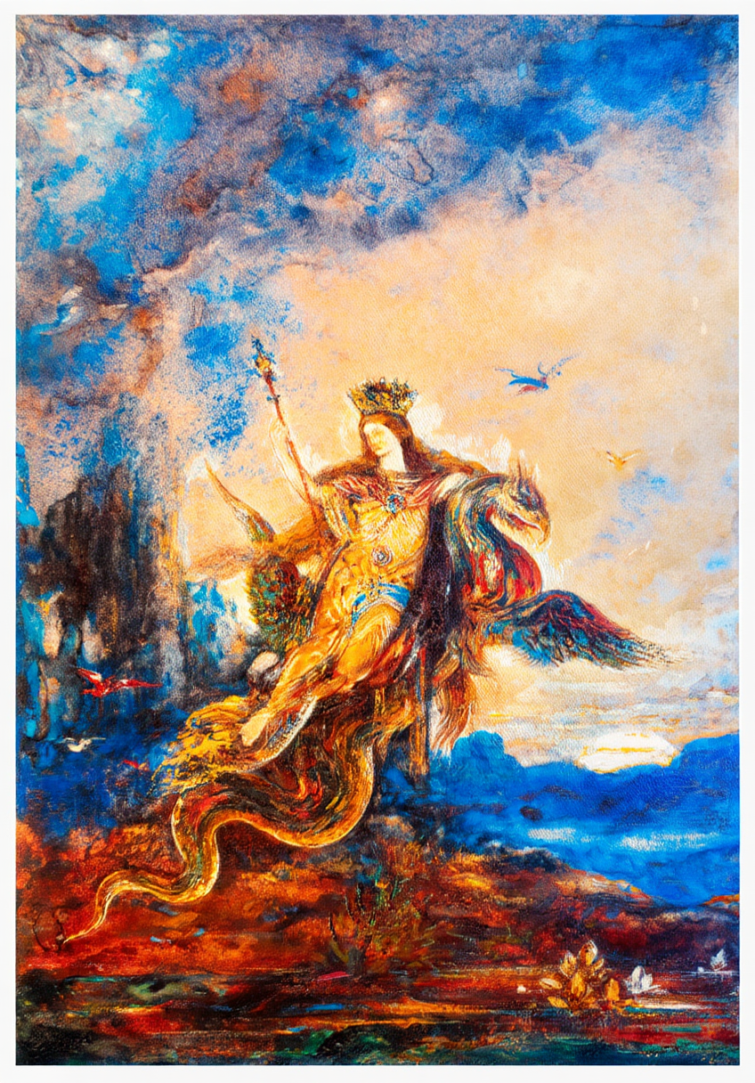 La Fée by Gustave Moreau, 1880 – Symbolist Fairy Vision