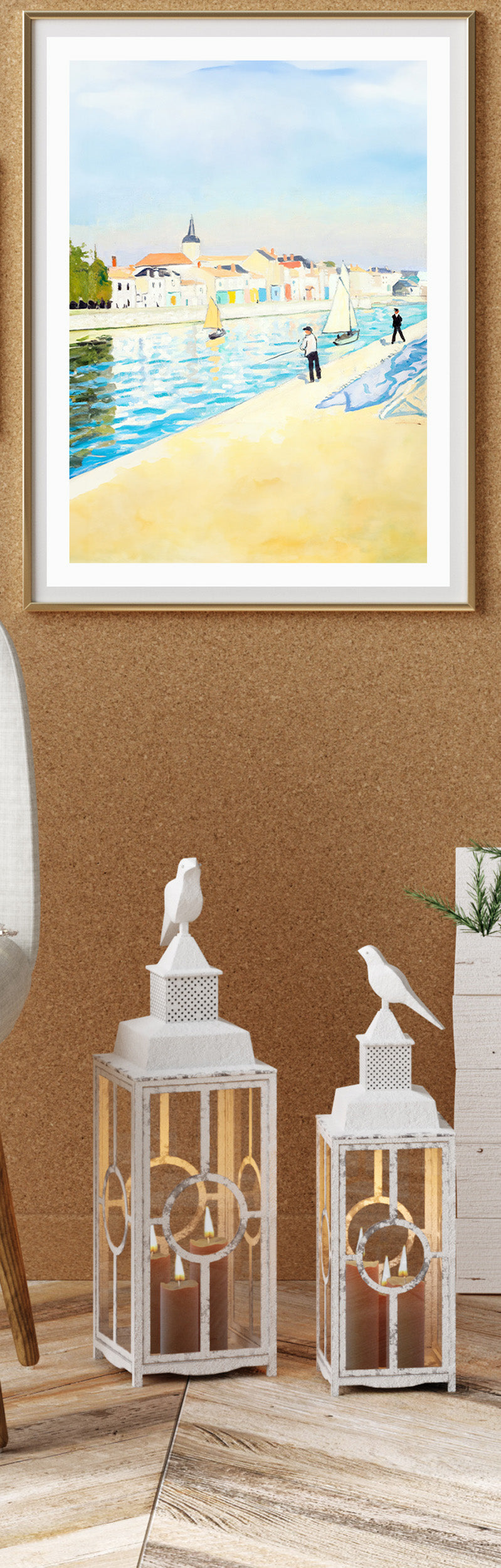 Les Pêcheurs À La Ligne, La Chaume