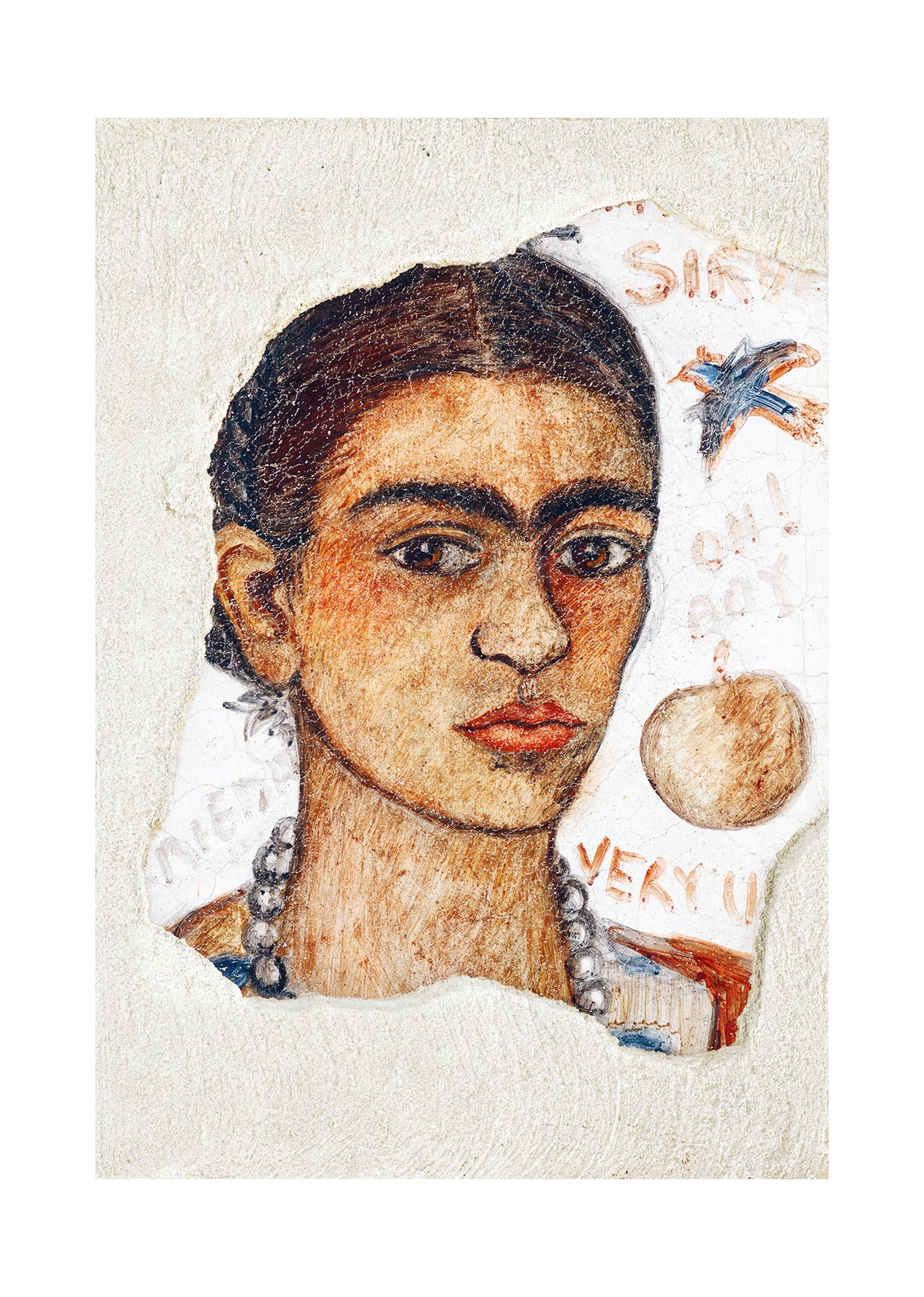 Frida Kahlo – Self-Portrait (Very Ugly) | Fine Art Print