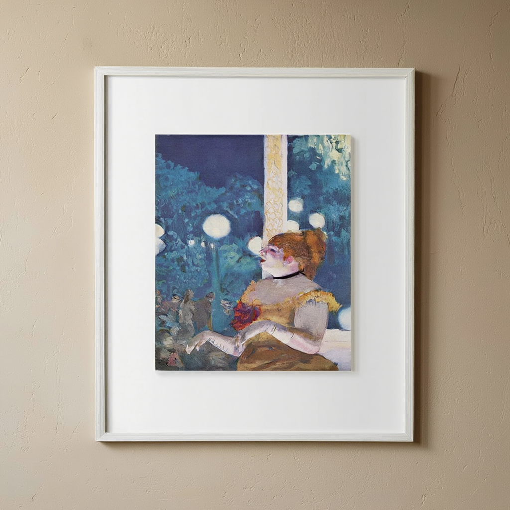 Edgar Degas - In the Concert Cafe: The Dog's Song