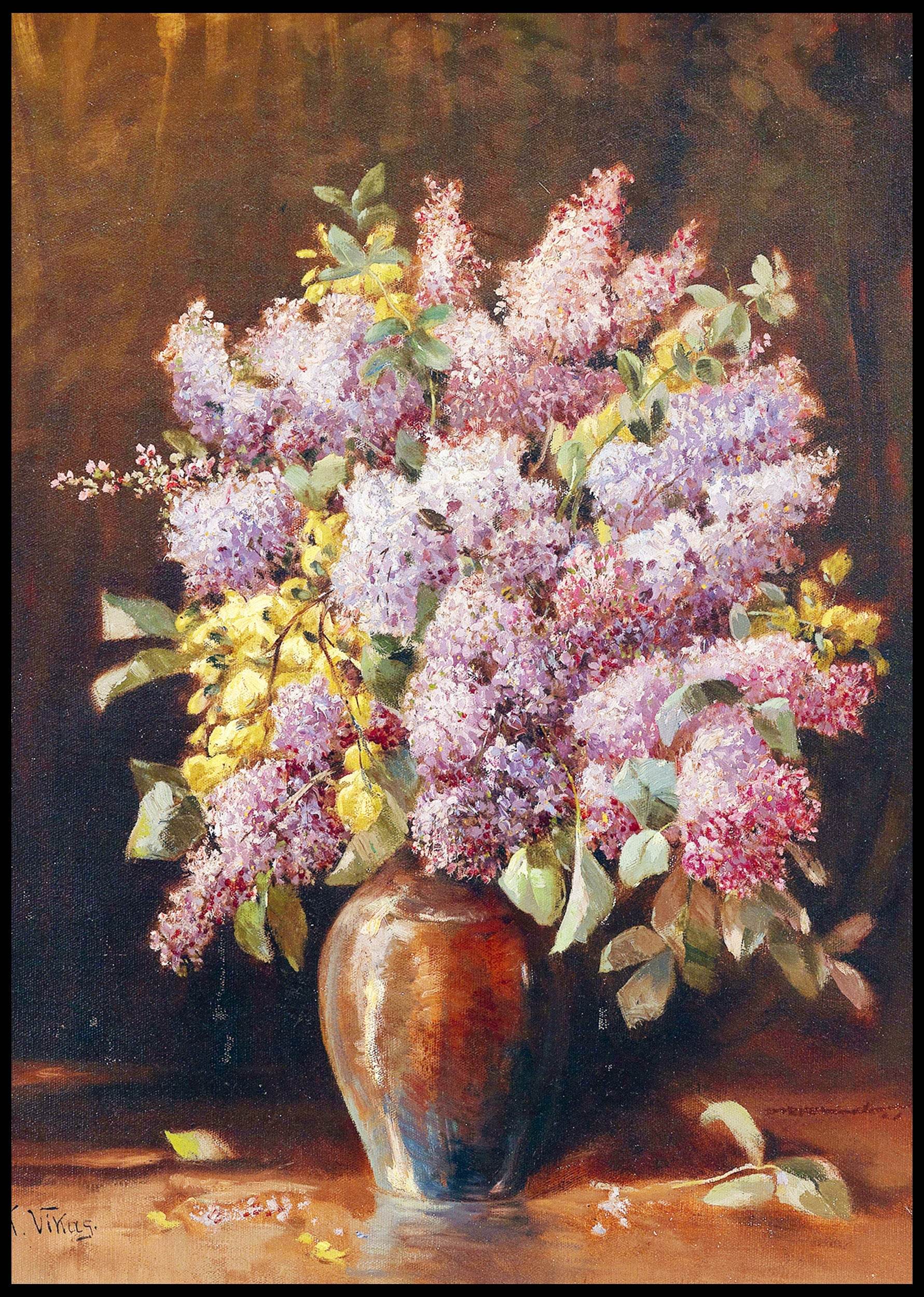 Lilacs in vase - Hakyarts