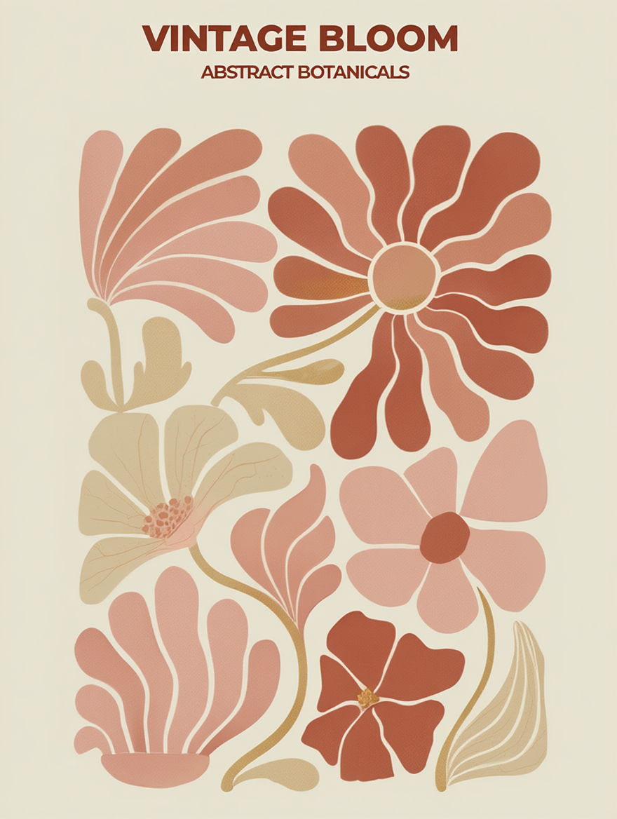 Vintage Botanical – Set of 3 Prints