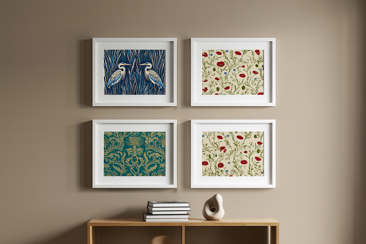 William Morris – Timeless Flora Quartet