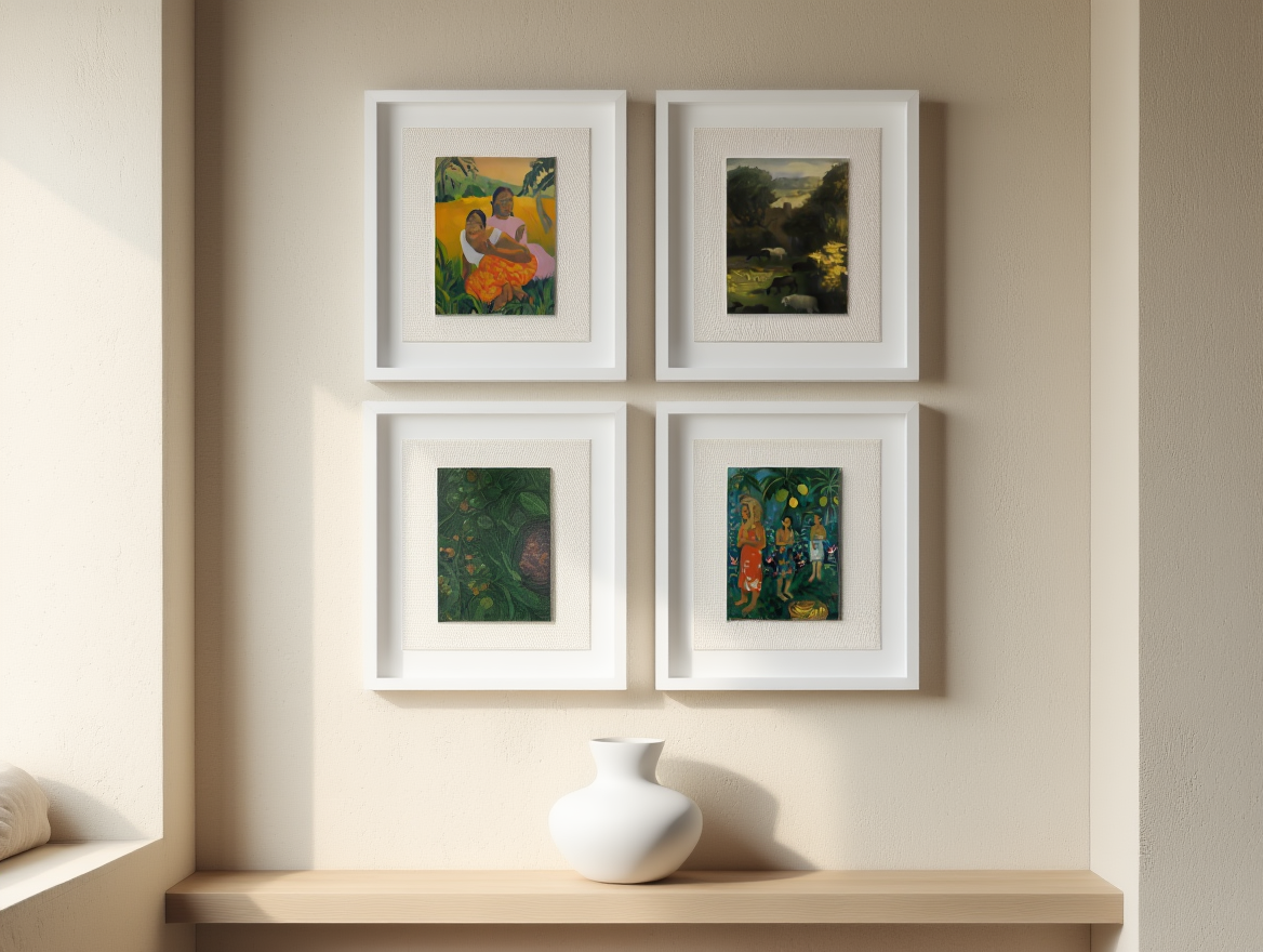 Gauguin Paradise Scenes – 4 Prints Mix & Match