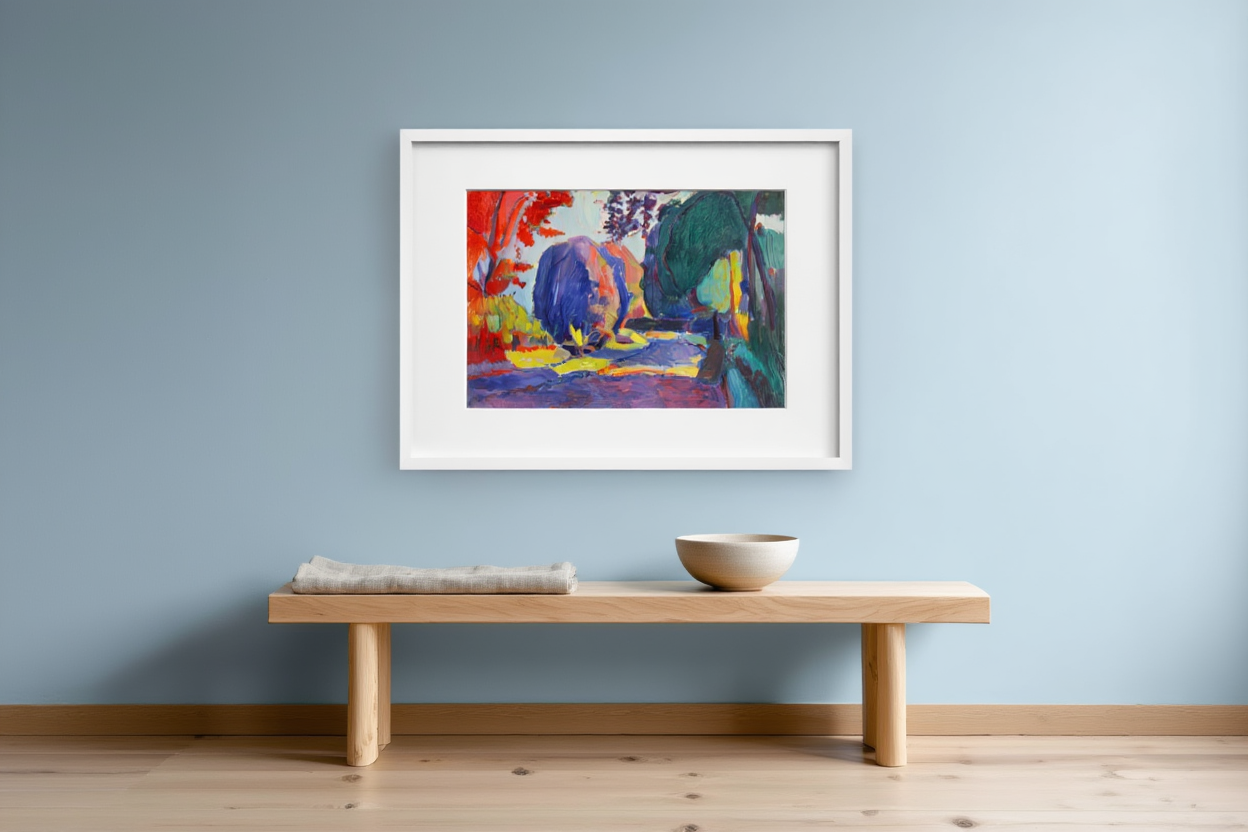 Henri Matisse – Luxembourg Gardens Poster | Vintage Modern Art Print for Home Decor