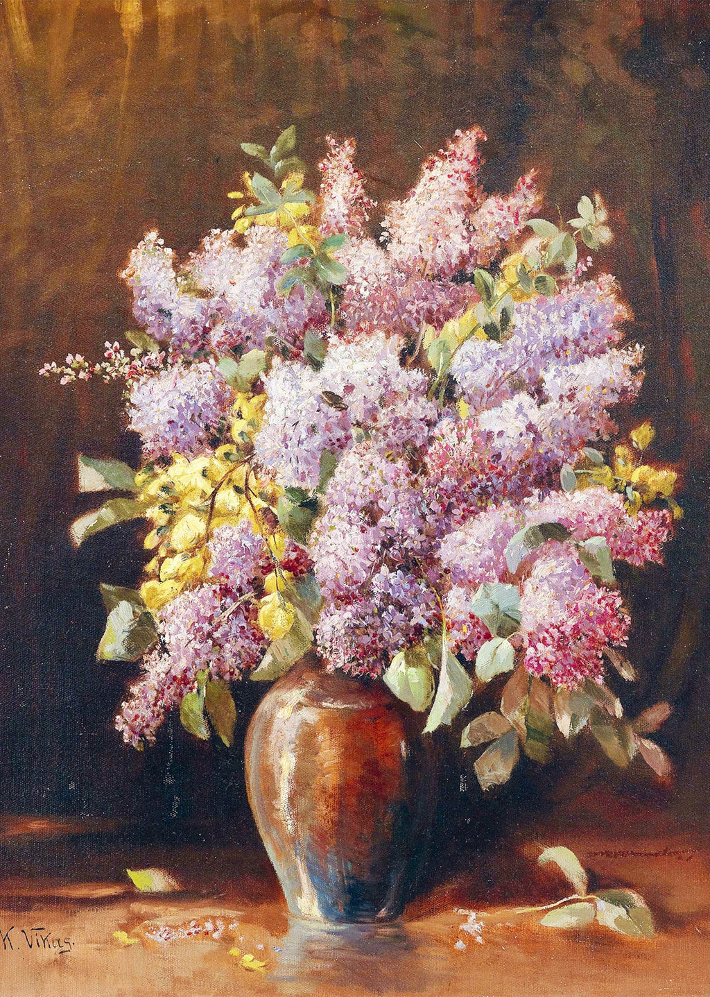 Lilacs in vase - Hakyarts