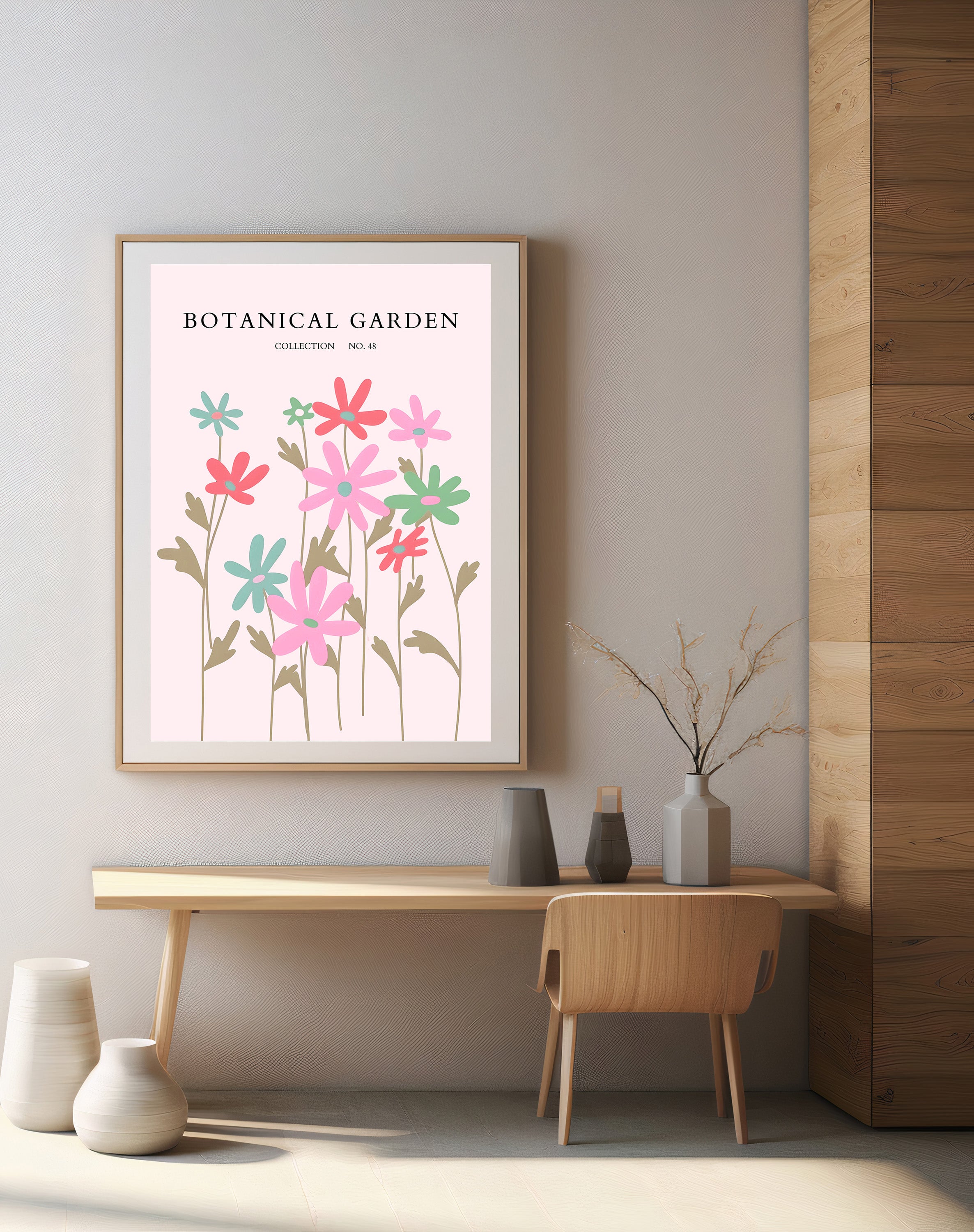 Delicate Daisies Floral Art Print