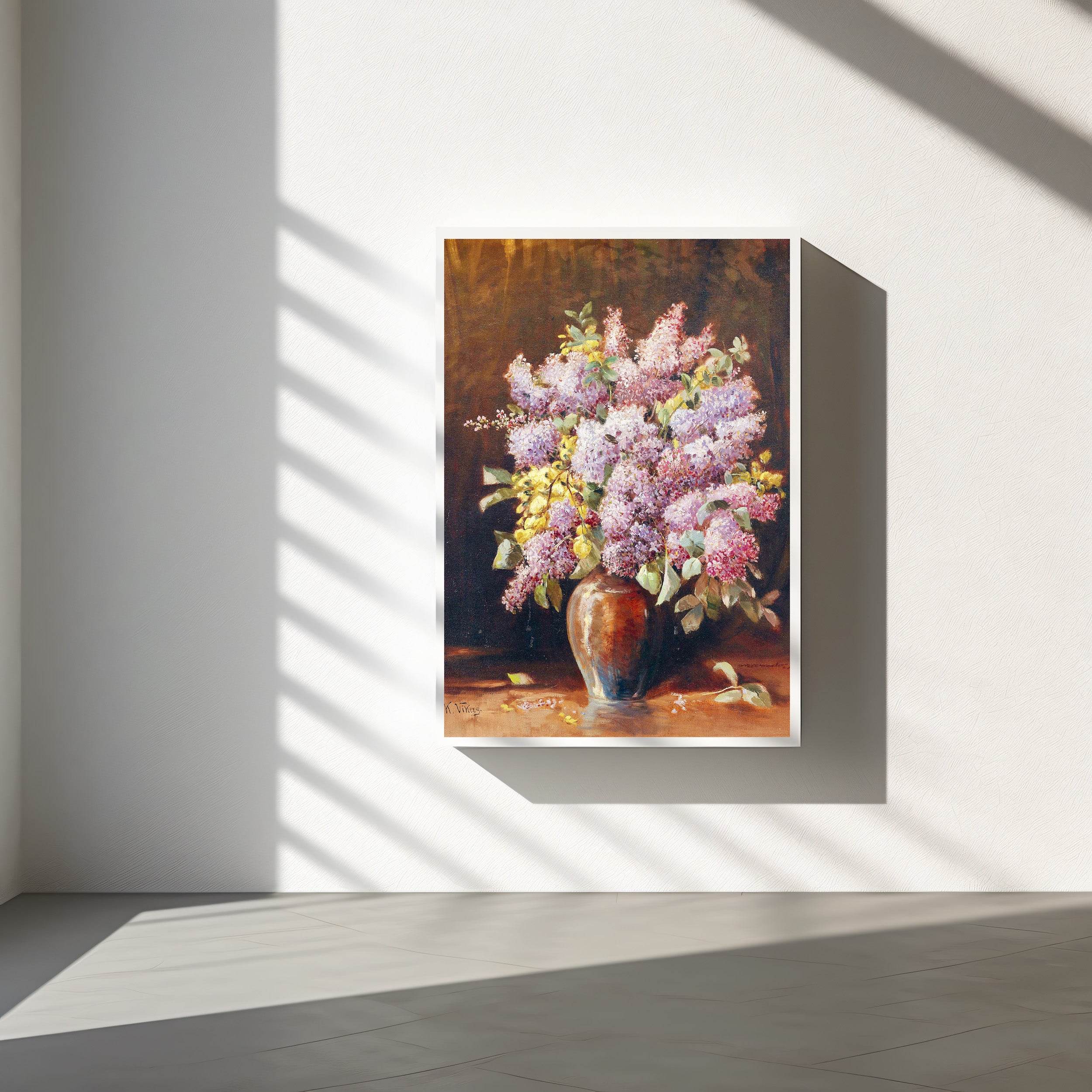 Lilacs in vase - Hakyarts