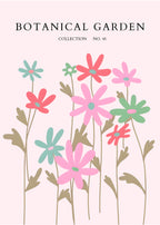 Delicate Daisies Floral Art Print