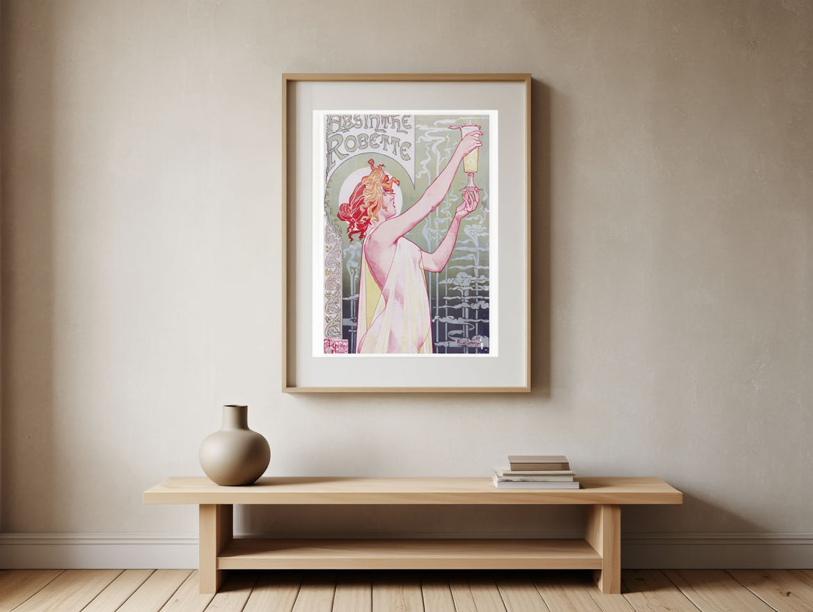 Henri Privat-Livemont - Absinthe Robette Poster