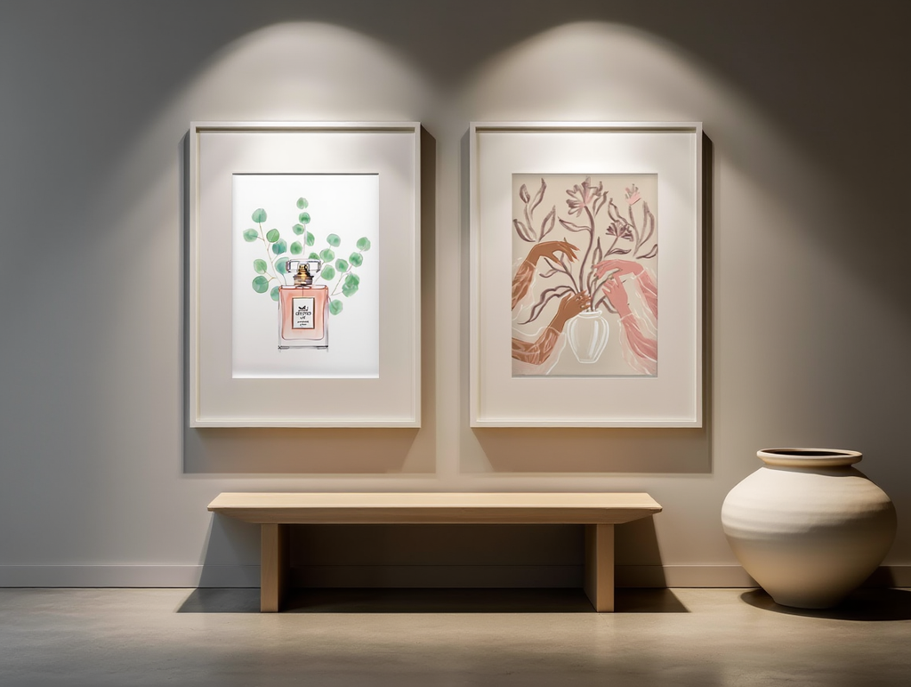 Floral & Figurative Wall Art – 6 Prints Mix & Match Collection