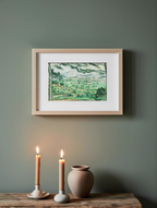 Mont Sainte-Victoire – Paul Cézanne Poster | Post-Impressionist Landscape Art Print