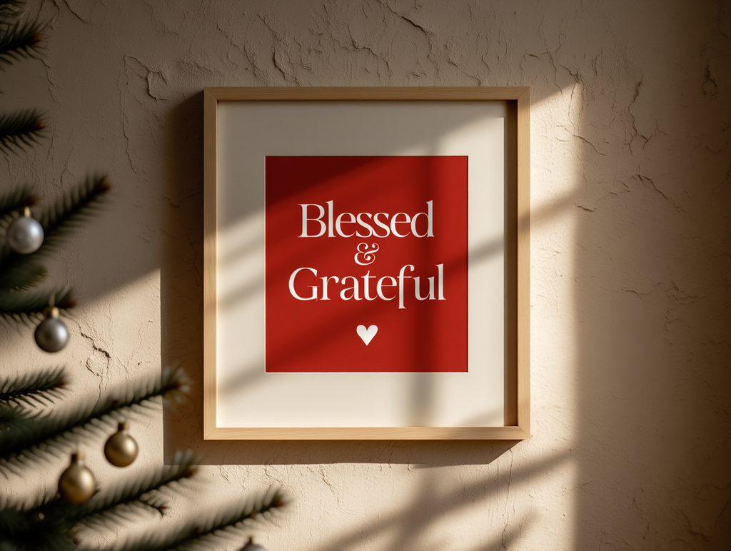 Blessed & Grateful – Art Print