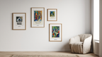 August Macke Expressionist Gallery Wall Set – 4 Colorful Art Prints - Hakyarts