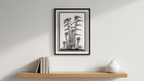 Ferns Poster by Julie de Graag, 1920 – Botanical Art Print - Hakyarts