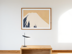 Mount Fuji from Momoyogusa by Kamisaka Sekka – Japanese Art Print - Hakyarts