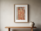 Hygieia by Gustav Klimt – Symbolist Figurative Art Print