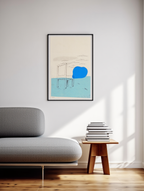 Landscape With A Chair – Mikuláš Galanda (1930) | Modernist Landscape Art Print