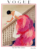 Vogue November 1, 1924 – Vintage Fashion Illustration Poster - Hakyarts