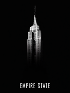 Empire State Building Poster – Iconic New York Skyline Wall Art - Hakyarts