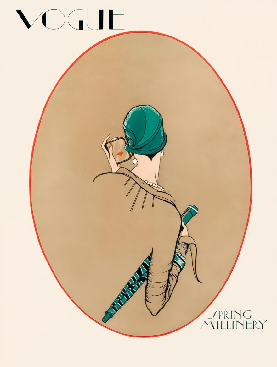 Vogue March 1, 1926 – Vintage Fashion Illustration Poster