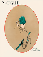 Vintage Vogue Magazine Prints – Set of 4 Timeless Fashion Covers - Hakyarts