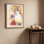 Ineinander by Wassily Kandinsky – Abstract Expressionist Art Print