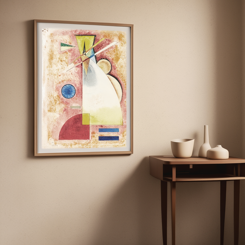 Ineinander – Wassily Kandinsky (1928) | Abstract Modernist Art Print