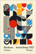 Primary Balance – Bauhaus Abstract Composition