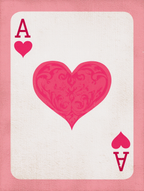 Aces and Queens Cards – Set of 4 Prints - Hakyarts
