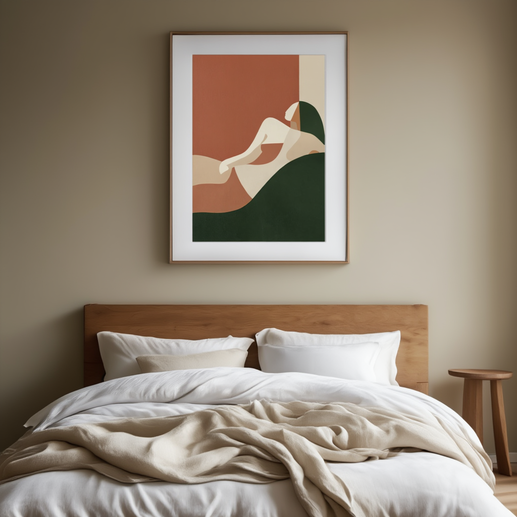 Silent Reverie – Figurative Art Print - Hakyarts