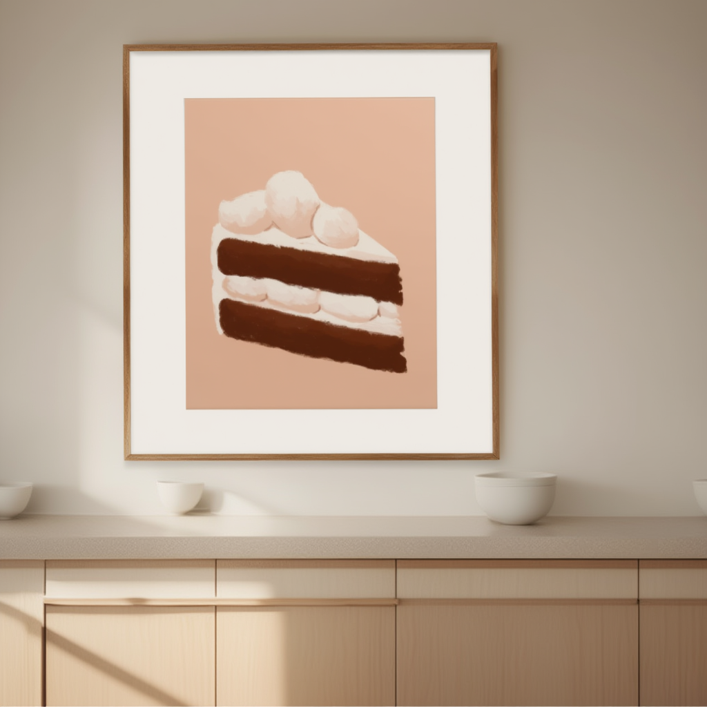 Chocolate Dreams – Decadent Indulgence – Dessert Art Print