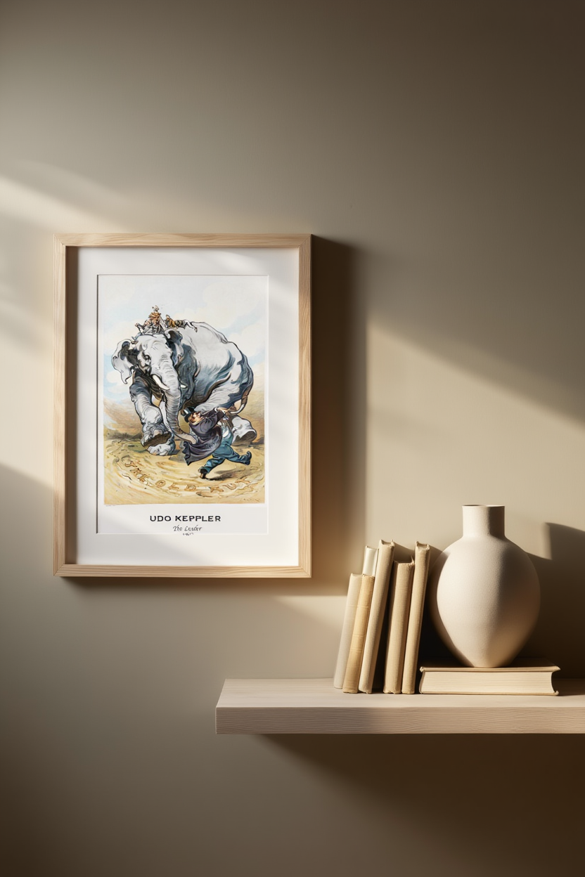 Udo Keppler - The Leader Poster