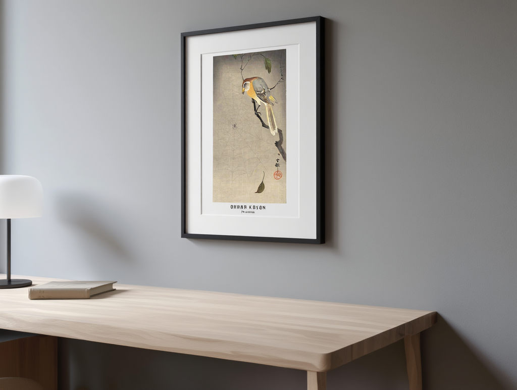 Ohara Koson - The Spiderweb Poster