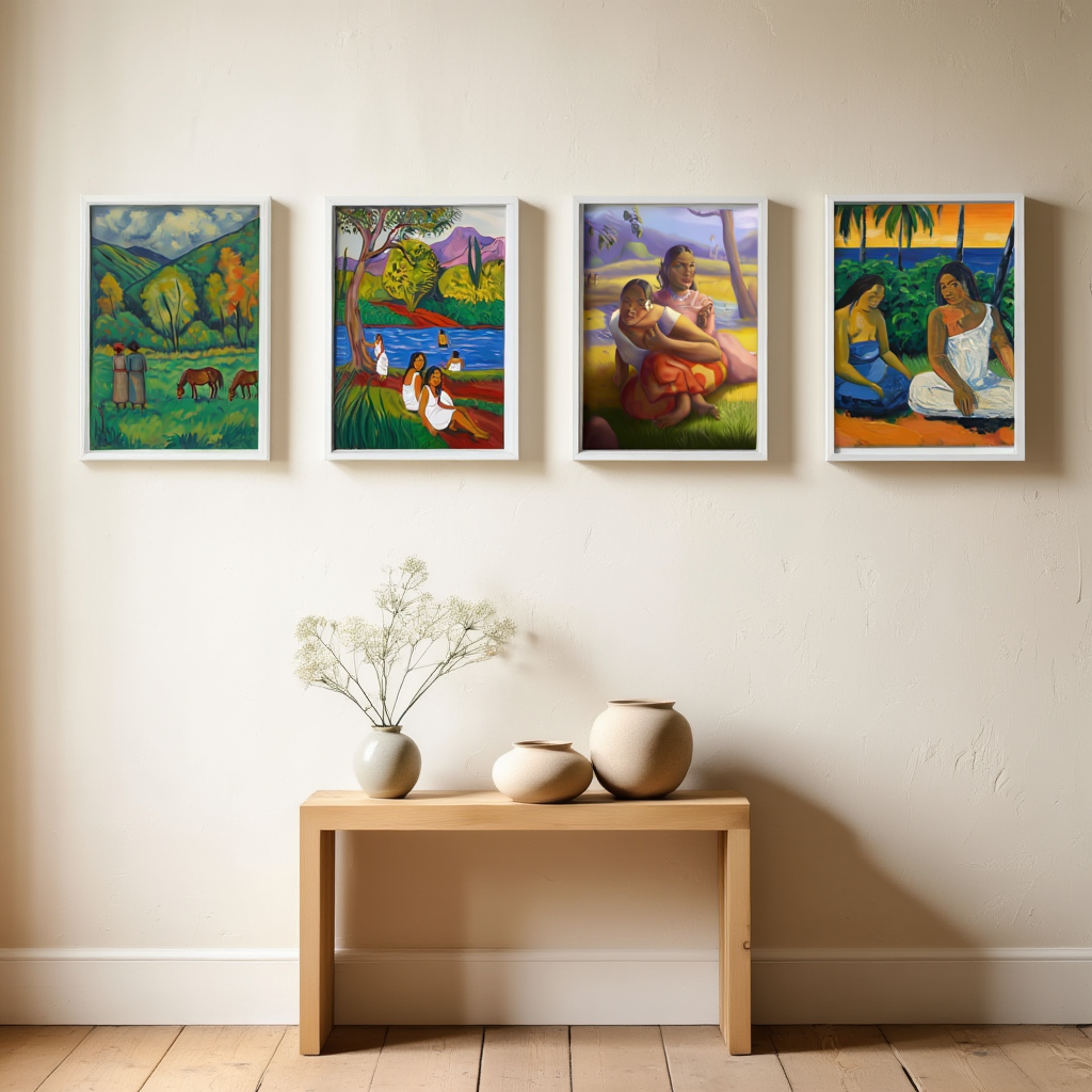 Gauguin Primitivist Visions – 4 Prints Mix & Match
