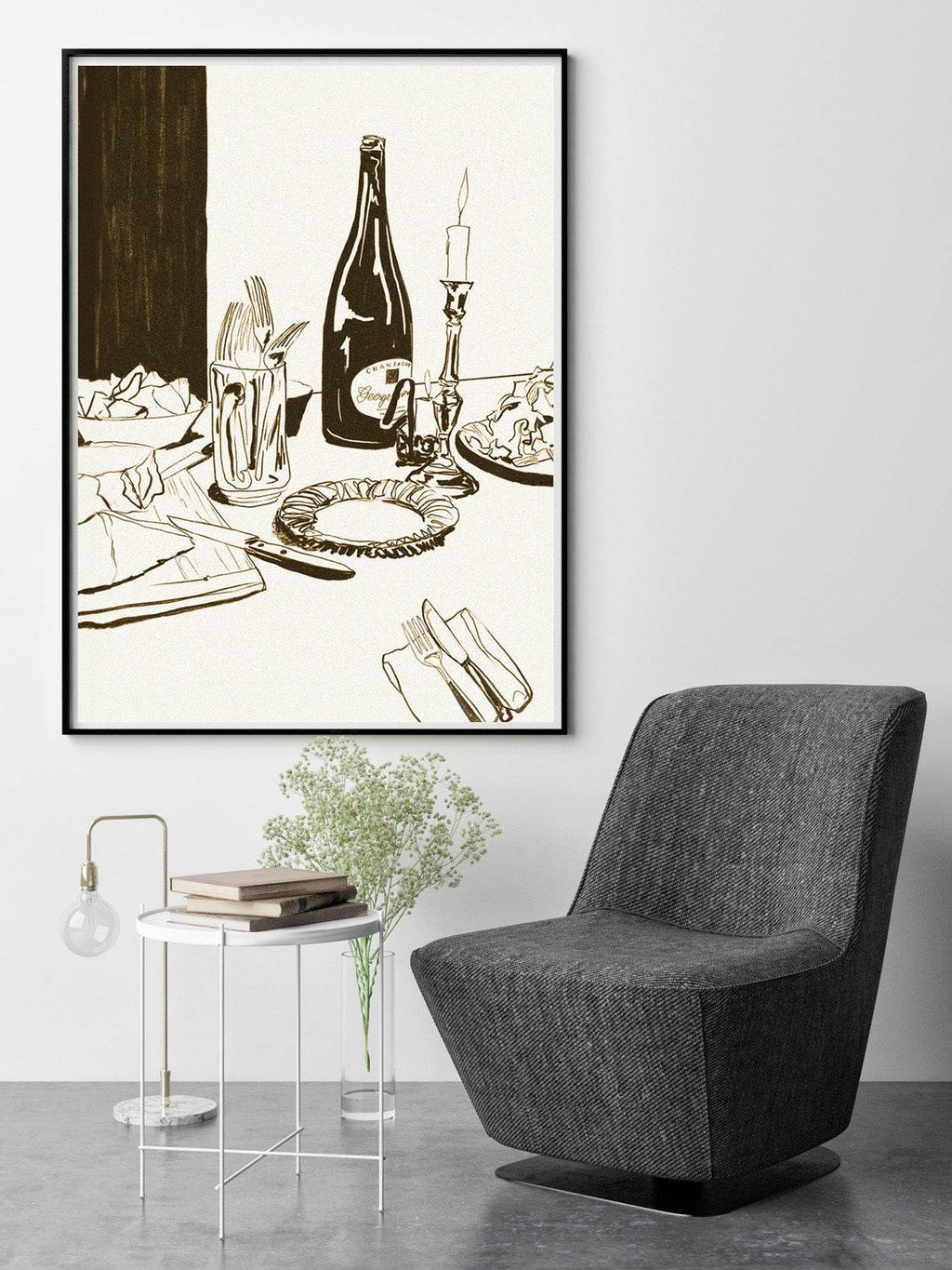 Dinner Table Poster - Hakyarts