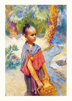 A Young Girl By A River - Hakyarts