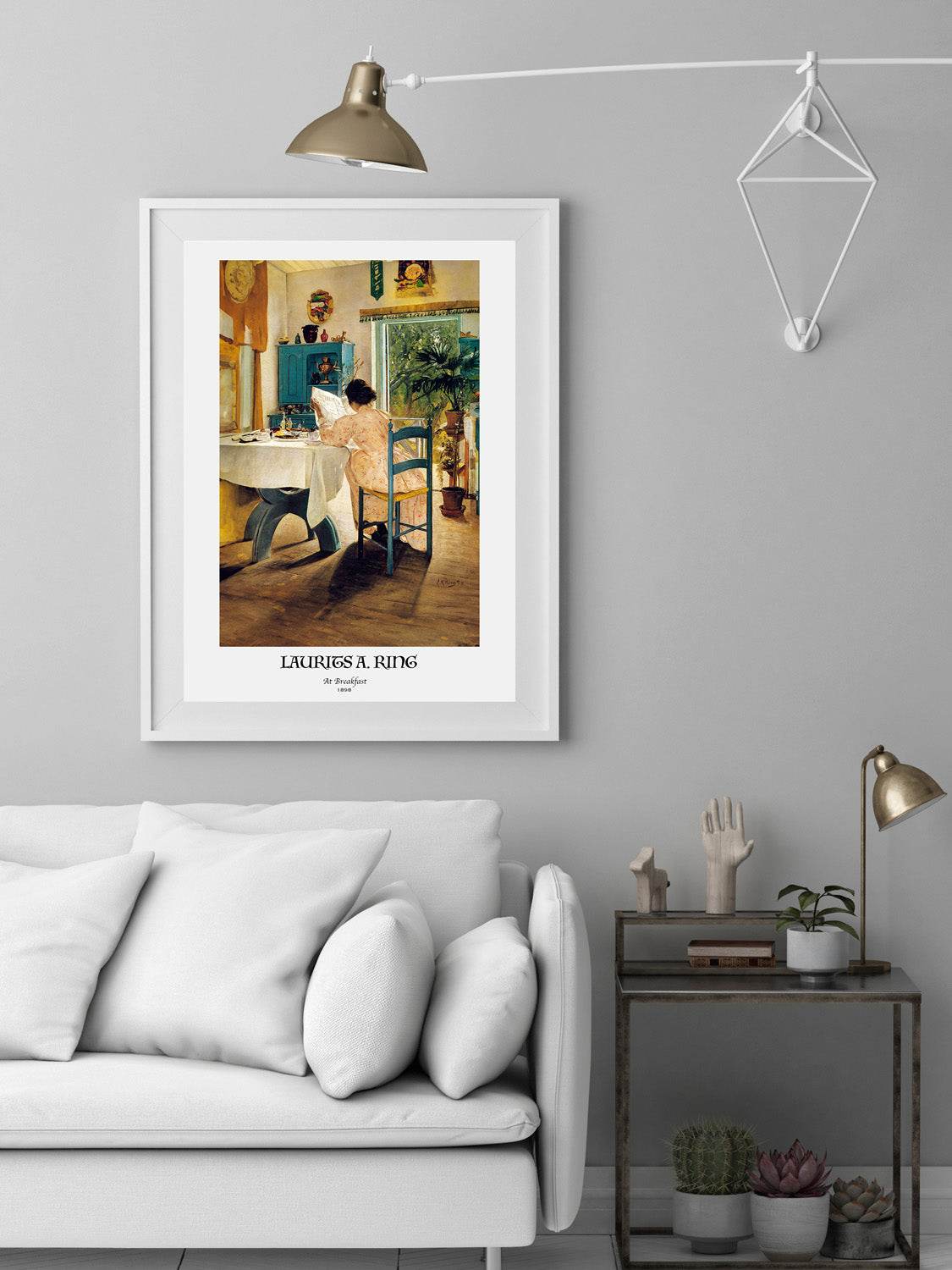 At Breakfast Poster - Hakyarts