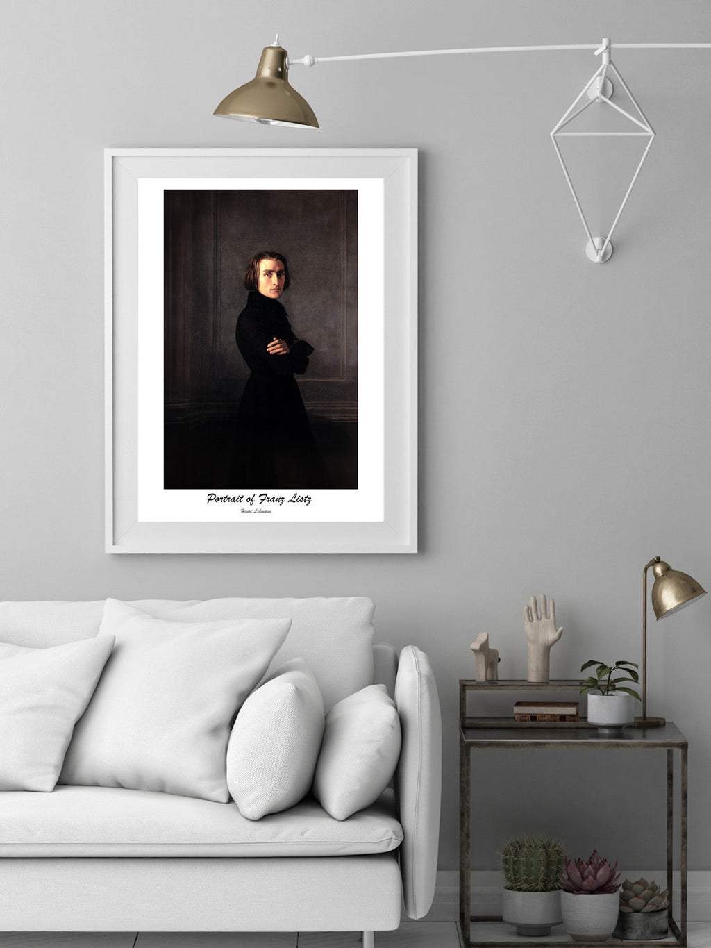 Portrait of Franz Liszt