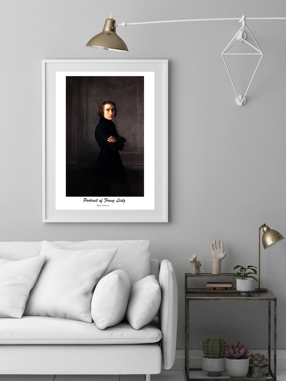 Portrait of Franz Liszt