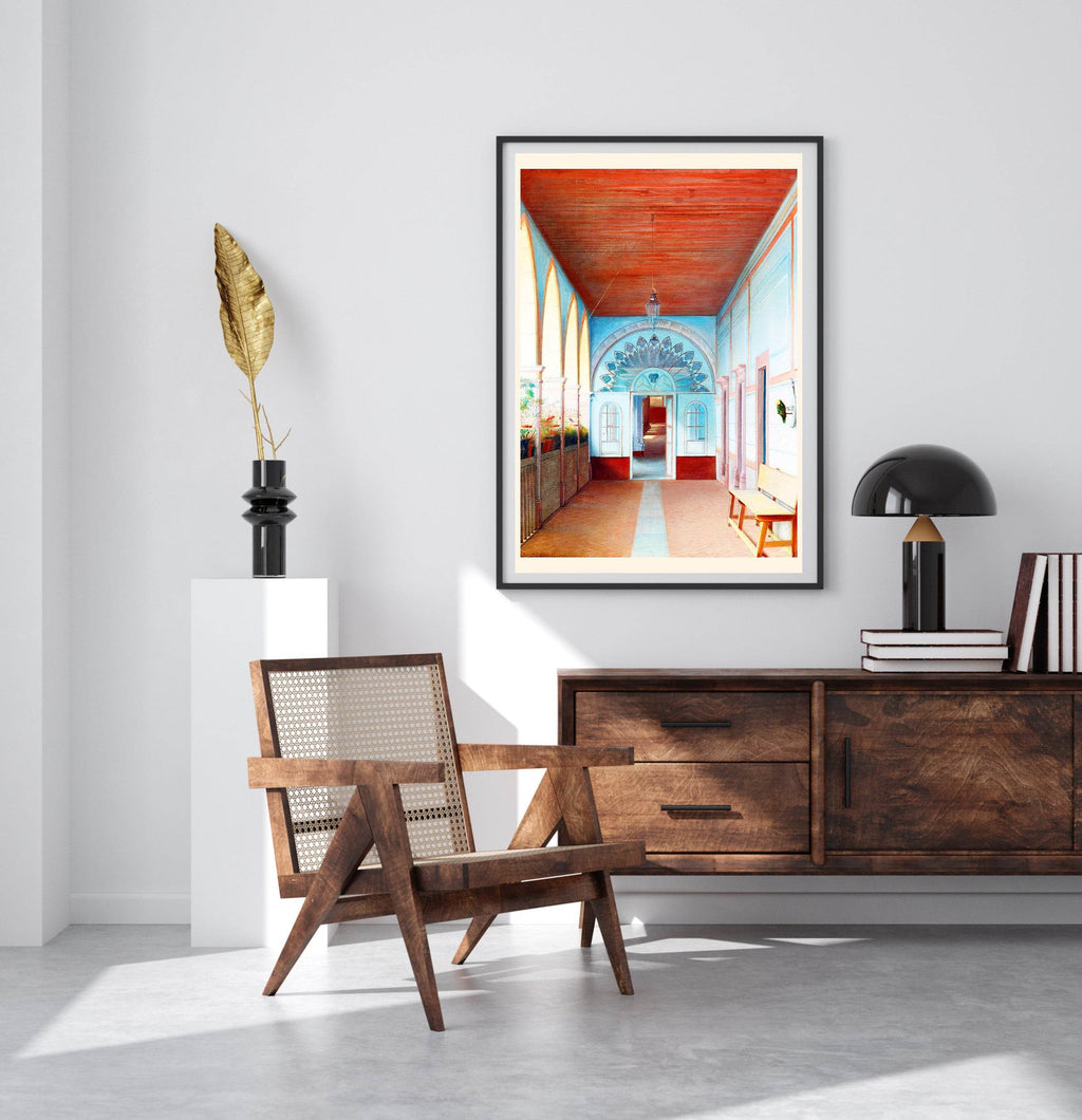 Corredor De La Casa De LaMina De Mellado En Guanajuato - Hakyarts