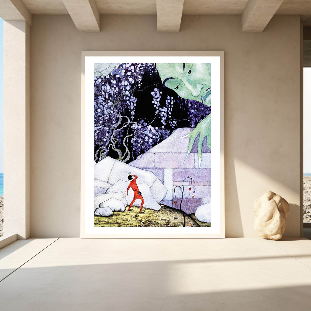 A part of the wall crumbled with a terrible noise - Hakyarts