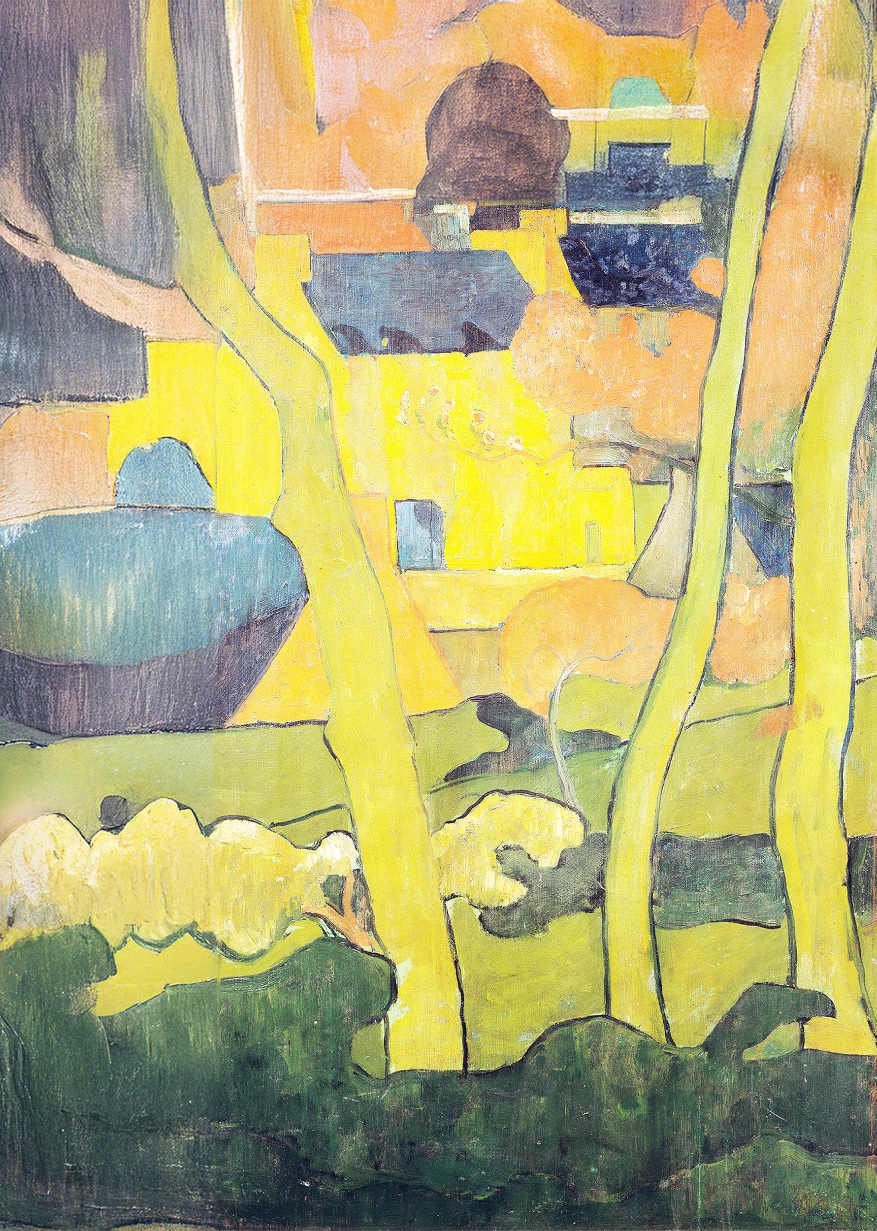 Decorative Landscape I – Jan Verkade Art Print | Early 20th-Century Dutch Poster