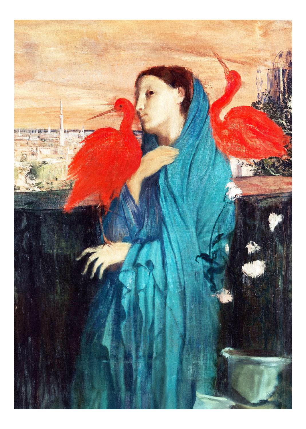 Young Woman with Ibis - Hakyarts