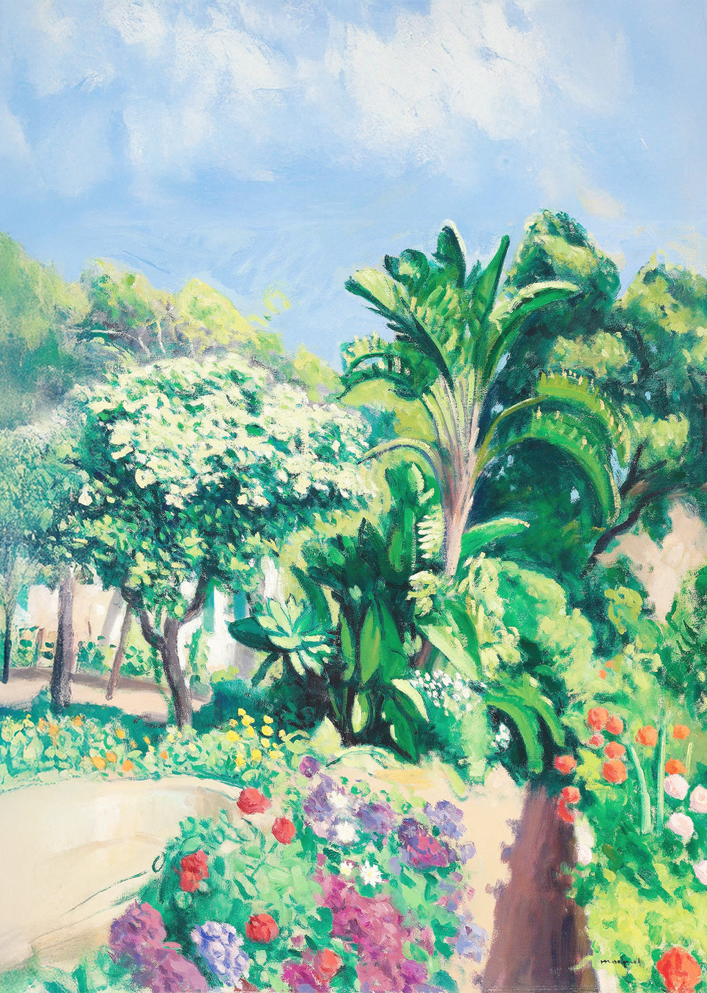 Albert Marquet - Le Jardin Fleuri