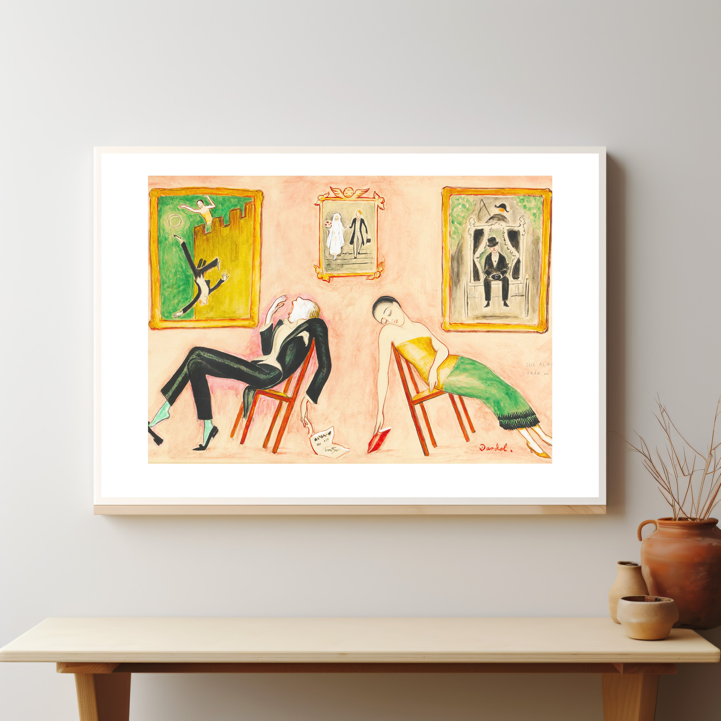 Nils Dardel - Family Idyll