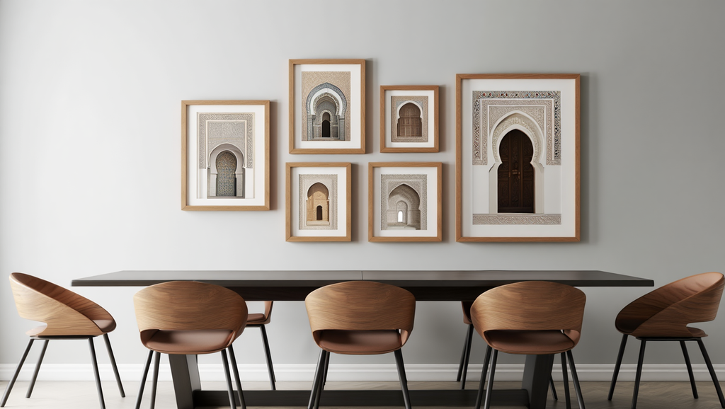 Moroccan Mosques – Set of 6 Architectural Art Prints