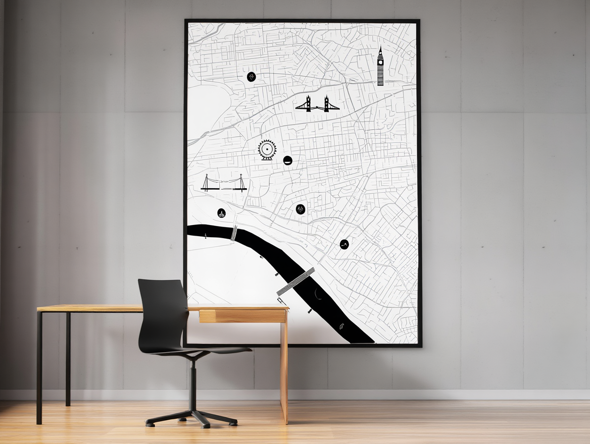 London City Map Poster