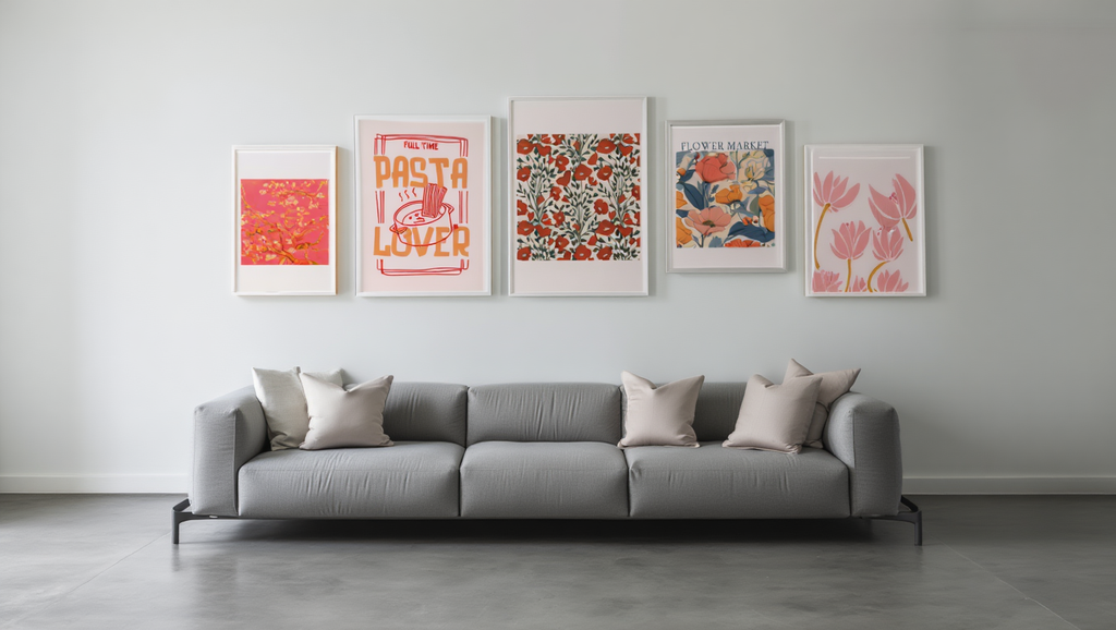 Bloom & Color: 5 Dopamine-Inspired Flower Market Prints