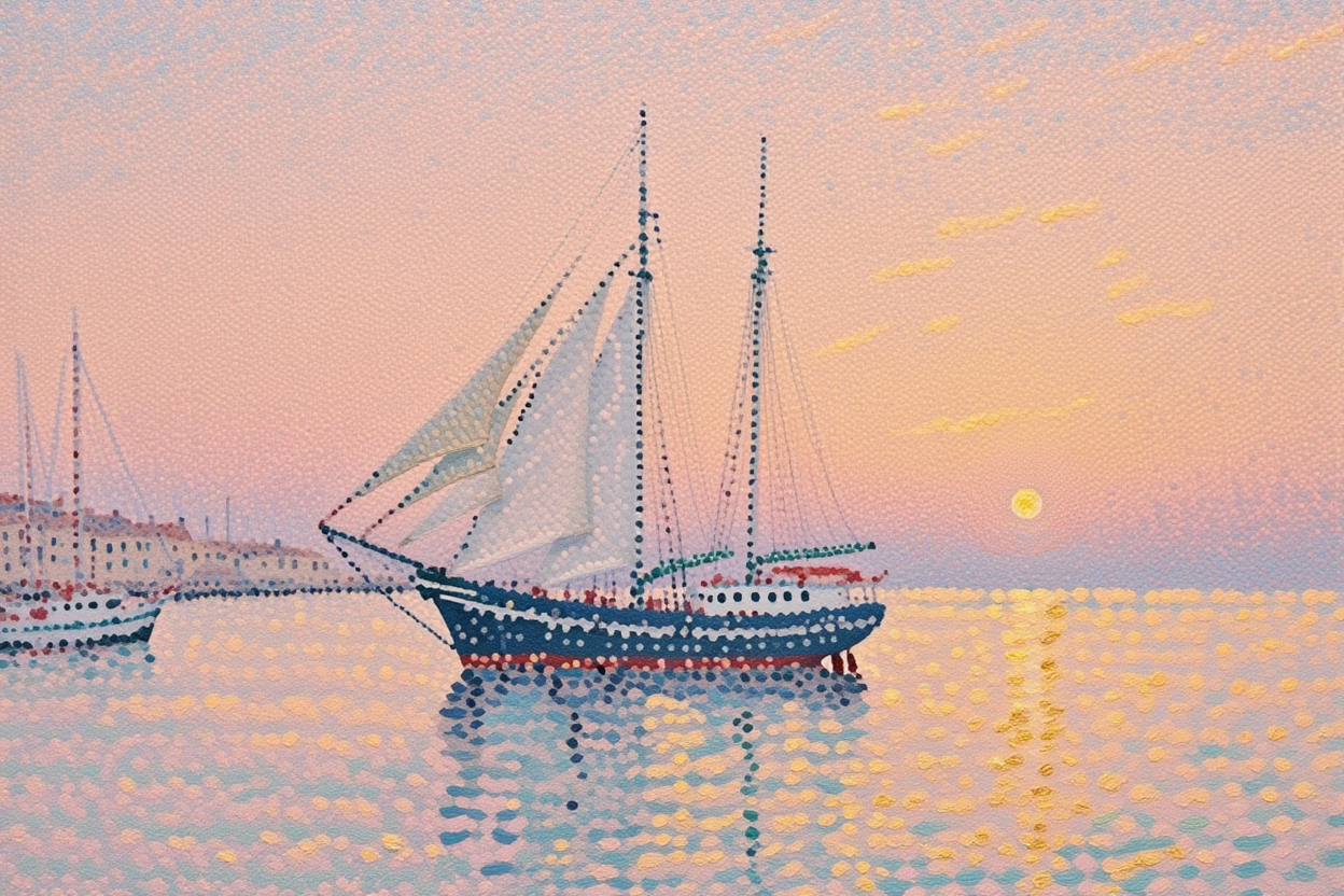 Paul Signac – Radiant Riviera Quartet 4 Prints Mix & Match